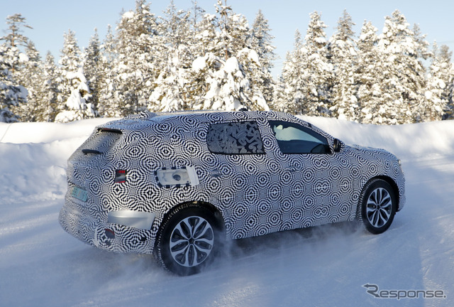 ルノー カジャー 次期型プロトタイプ(スクープ写真)