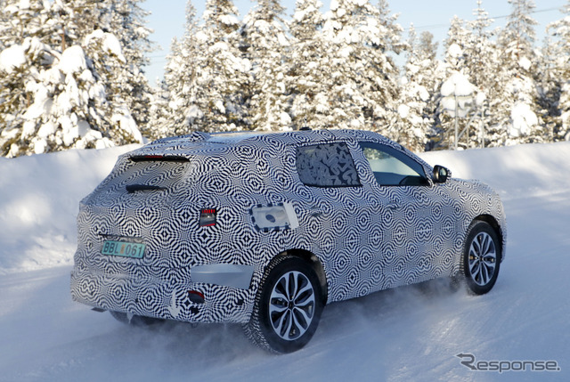 ルノー カジャー 次期型プロトタイプ(スクープ写真)