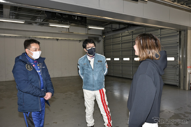 吉田さん、中谷さんからは「成長が楽しみだね」と太鼓判(?)