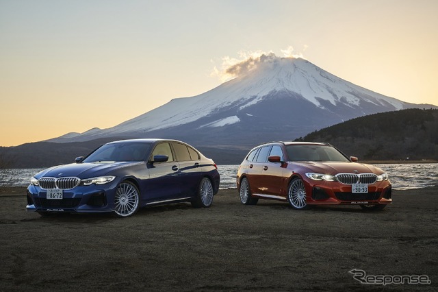 アルピナ DS 3 リムジーネ(左)、ツーリング(右)