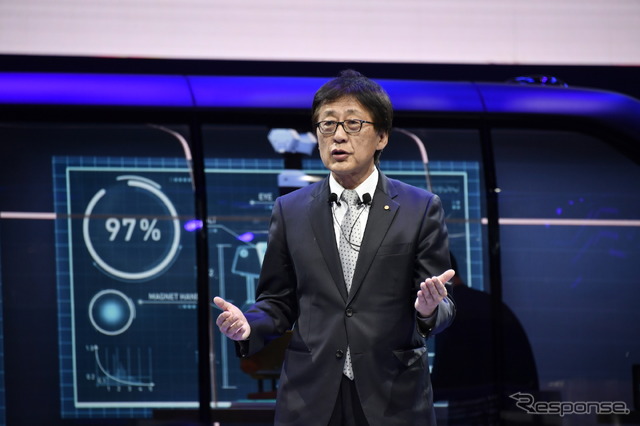 トヨタ自動車 吉田守孝副社長(上海モーターショー2019)