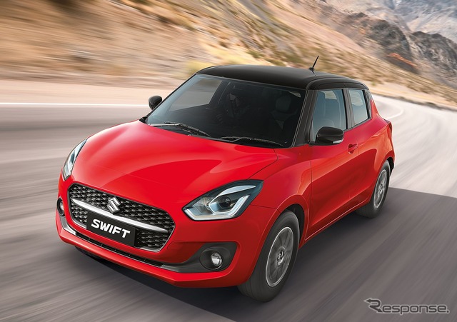 スズキ・スイフト の2021年モデル(インド仕様)
