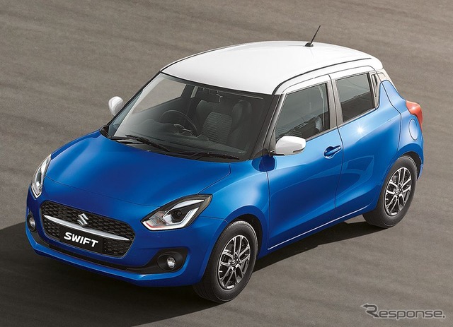 スズキ・スイフト の2021年モデル(インド仕様)