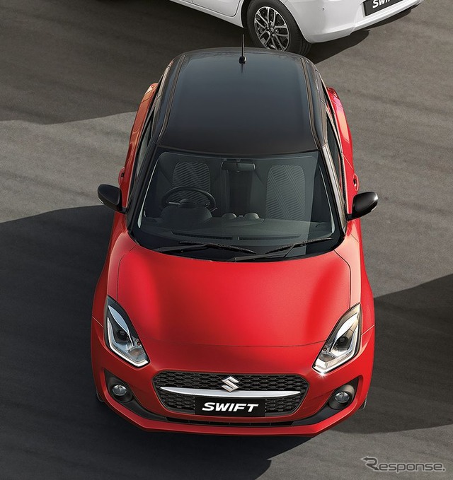 スズキ・スイフト の2021年モデル(インド仕様)
