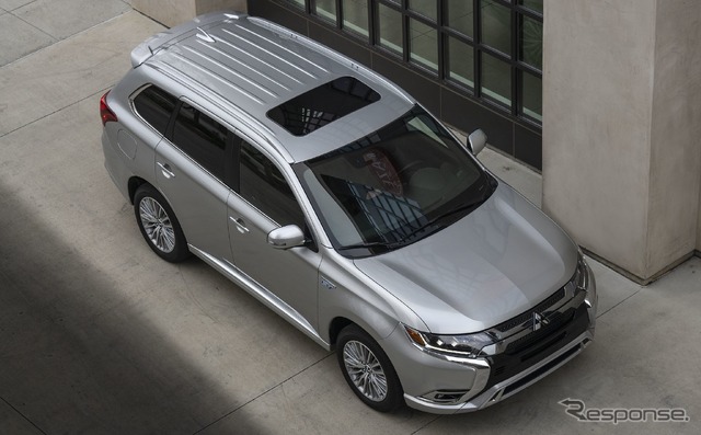 三菱 アウトランダー PHEV の2021年モデル(米国仕様)