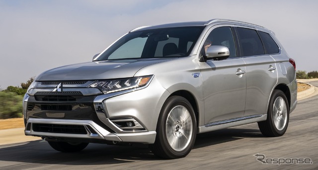 三菱 アウトランダー PHEV の2021年モデル(米国仕様)