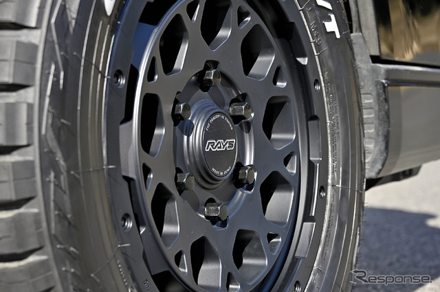 レイズ【チームデイトナ M9 BLACK EDITION】推奨サイズ:16×6.5J Inset38/カラー:セミグロスブラック/タイヤサイズ:215/65R16