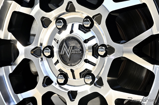 MID【ナイトロパワー M28 BULLET】推奨サイズ:17×6.5J Inset38/カラー:ブラック/ミラーカット/タイヤサイズ:215/60R17