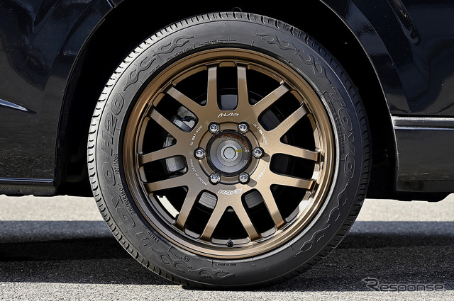 レイズ【A・LAP-07X】推奨サイズ:18×8J Inset38/カラー:ブロンズ/タイヤサイズ:225/50R18