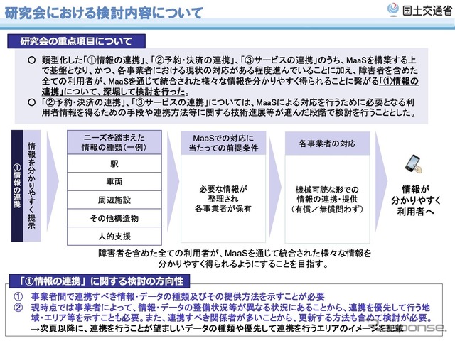 ユニバーサル社会におけるMaaSの活用方策についての研究会での研究内容