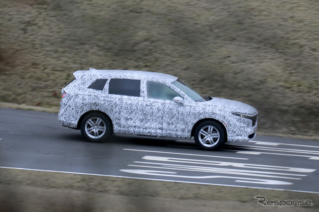 ホンダ CR-V 次期型プロトタイプ(スクープ写真)