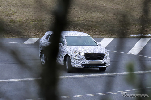 ホンダ CR-V 次期型プロトタイプ(スクープ写真)