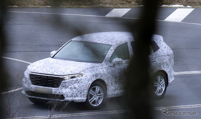 ホンダ CR-V 次期型プロトタイプ(スクープ写真)