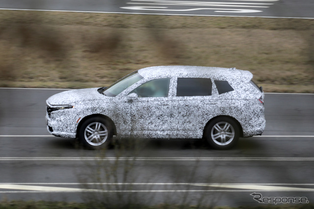 ホンダ CR-V 次期型プロトタイプ(スクープ写真)