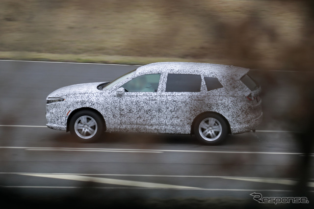 ホンダ CR-V 次期型プロトタイプ(スクープ写真)
