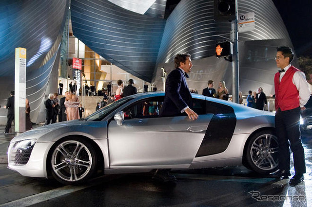 パワードスーツ・アイアンマンの愛車はアウディ R8!