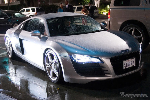 パワードスーツ・アイアンマンの愛車はアウディ R8!