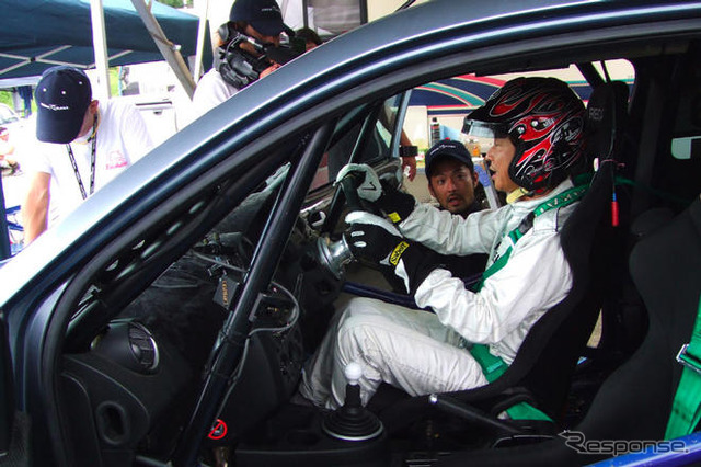 哀川翔 がダートトライアル完走…めざせWRC