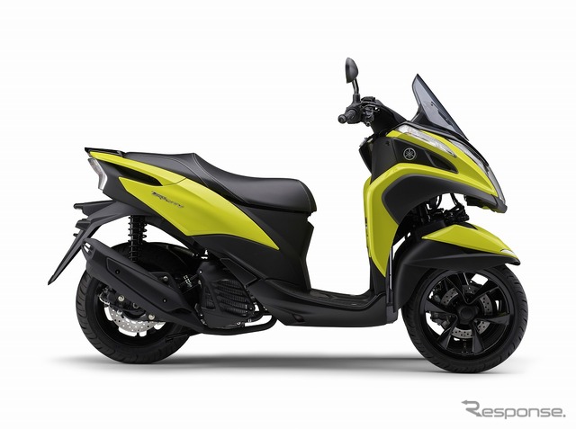 ヤマハ トリシティ125(イエロー)