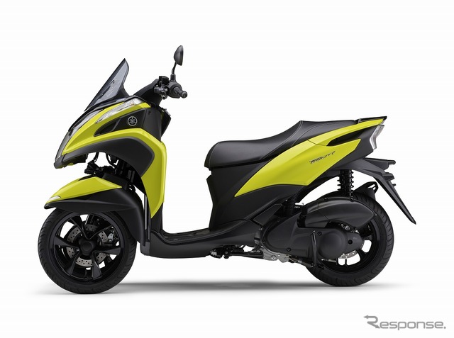 ヤマハ トリシティ125(イエロー)