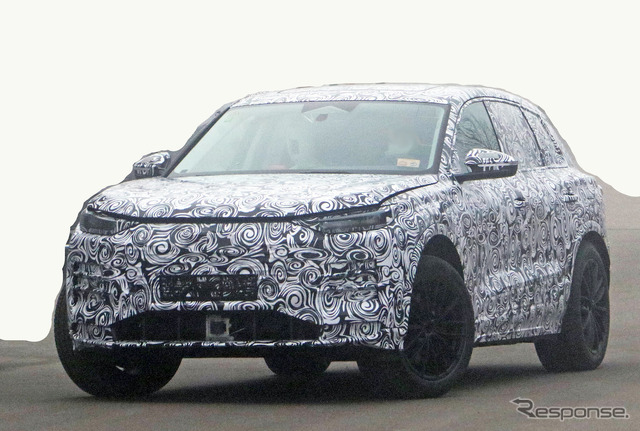 アウディ Q5 e-tron 市販型プロトタイプ(スクープ写真)