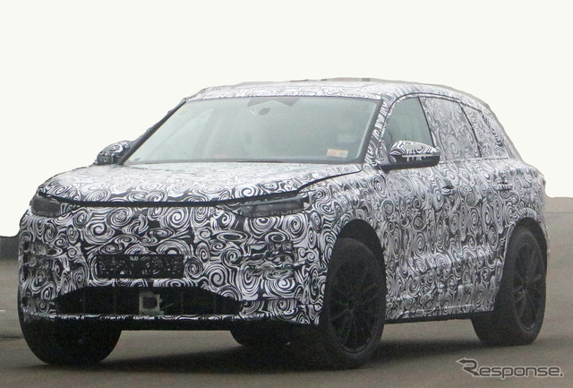 アウディ Q5 e-tron 市販型プロトタイプ(スクープ写真)