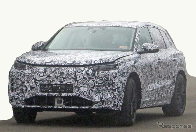 アウディ Q5 e-tron 市販型プロトタイプ(スクープ写真)