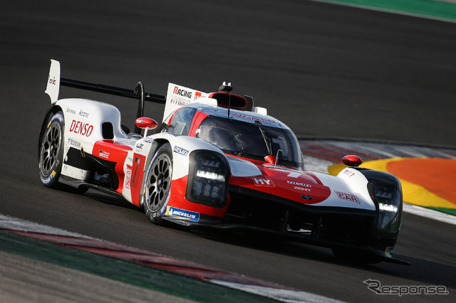 今季2021年のWEC/ルマンを戦う「トヨタGR010」（写真はテスト）。