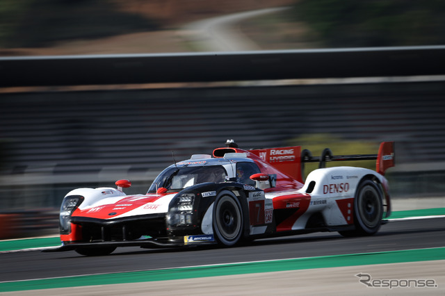 今季2021年のWEC/ルマンを戦う「トヨタGR010」（写真はテスト）。