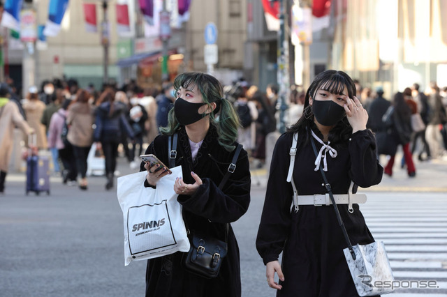 東京・渋谷（3月3日）