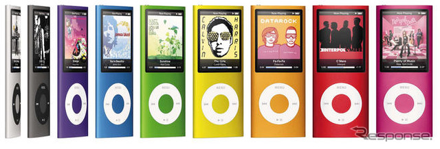 アップル、第4世代 iPod nano 発表