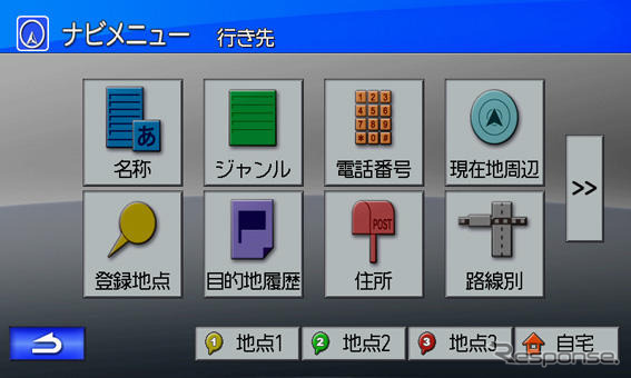 アルパイン、リアビジョンナビX077を発表