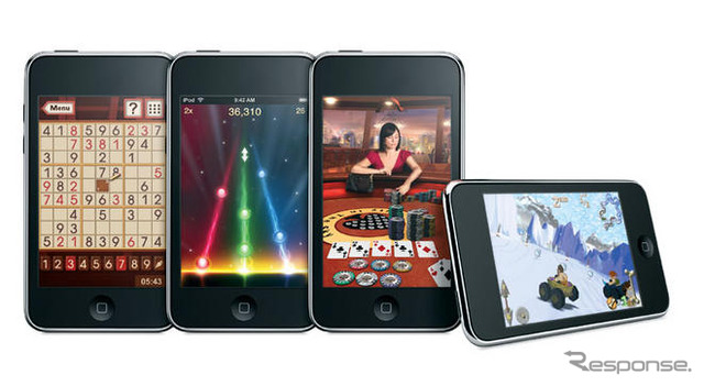 アップル、第2世代 iPod touch 発表