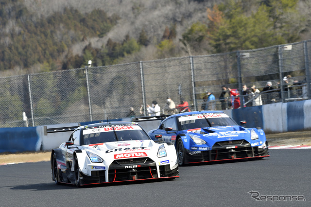 SUPER GT公式テスト、岡山国際サーキット