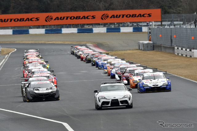 SUPER GT公式テスト、岡山国際サーキット