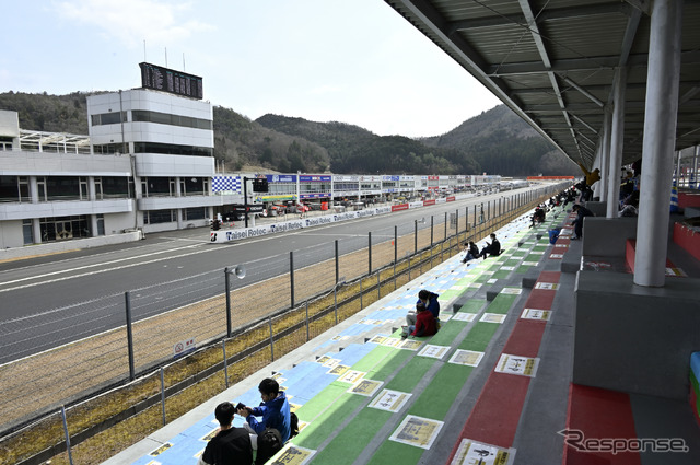 SUPER GT公式テスト、岡山国際サーキット