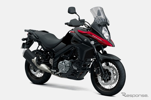 スズキ Vストローム650XT ABS(グラススパークルブラック/キャンディダーリングレッド)