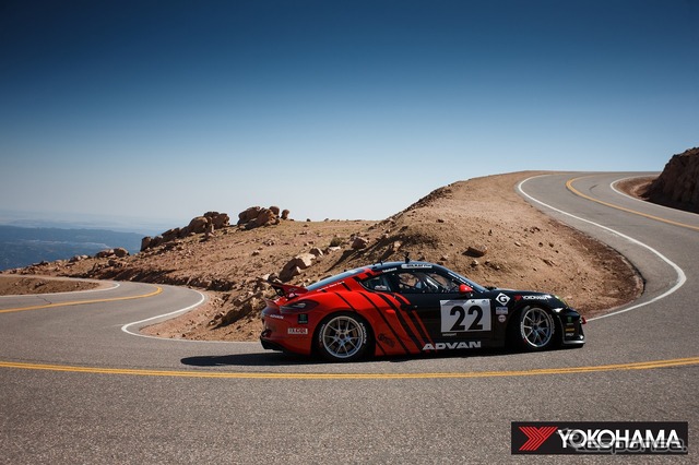 Porsche Pikes Peak Trophy by Yokohama」に参戦したPorsche Cayman GT4 Clubsport（2020年）