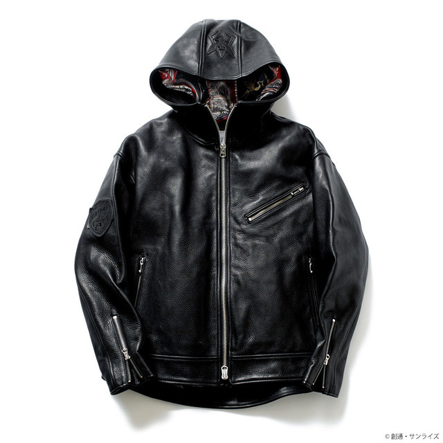 「STRICT-G SEVESKIG 『機動戦士ガンダム』フーディライダースジャケット シャアモデル」140,800円(税込/送料・手数料別途)(C)創通・サンライズ