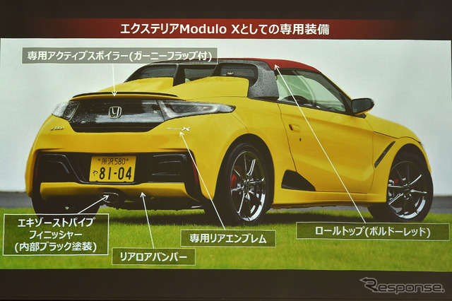 ホンダ S660 モデューロX バージョンZ(Module X Version Z)