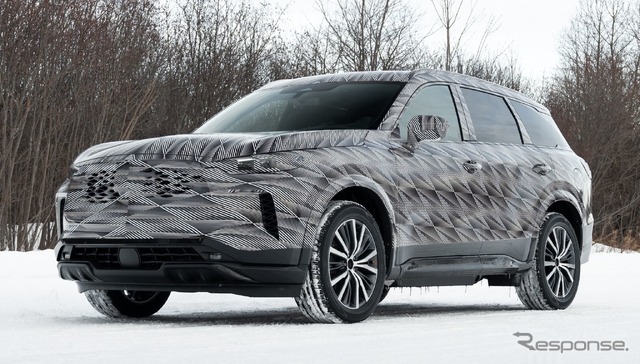 インフィニティ QX60 新型のプロトタイプ