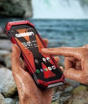 京セラTORQUE 5G:ウェットタッチ