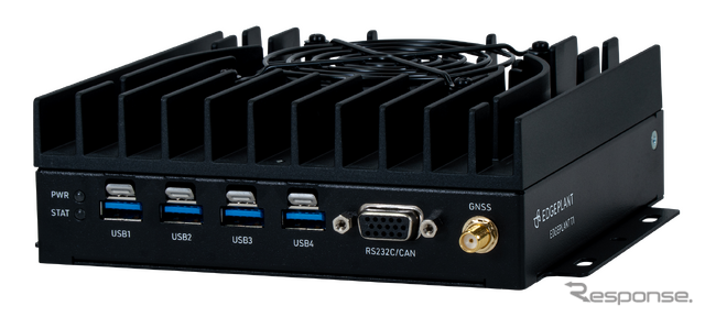 USBポートはロック機構つき