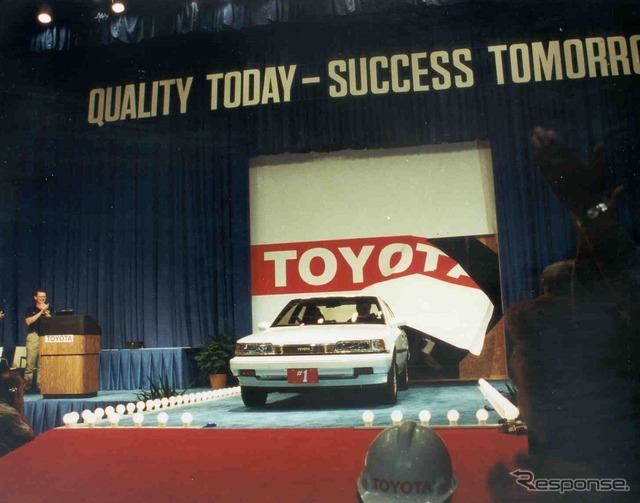 TMMK、1号車(カムリ、1988年)