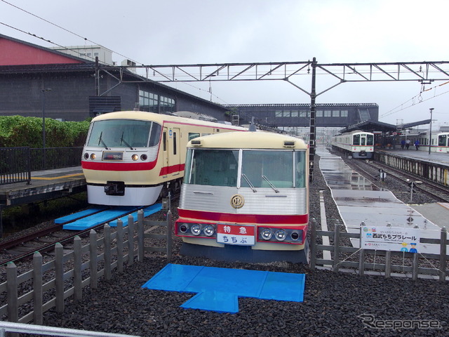 「西武ちちプラレール駅」(2019年7月、西武秩父駅)