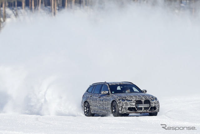 BMW M3ツーリング プロトタイプ(スクープ写真)