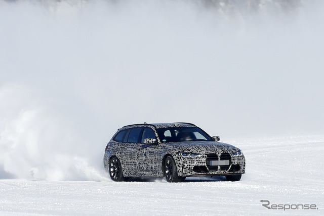 BMW M3ツーリング プロトタイプ(スクープ写真)