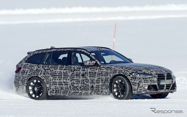 BMW M3ツーリング プロトタイプ(スクープ写真)