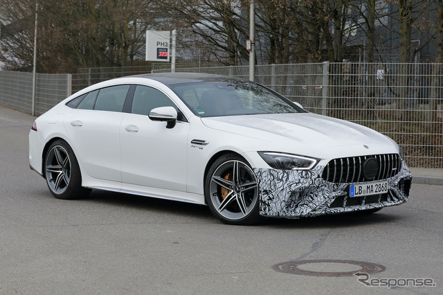 メルセデス AMG GT 63S 改良新型プロトタイプ(スクープ写真)