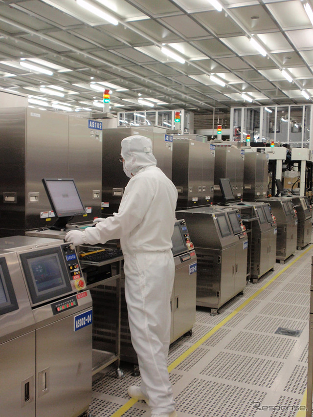 那珂工場（300mm製造ライン、資料）